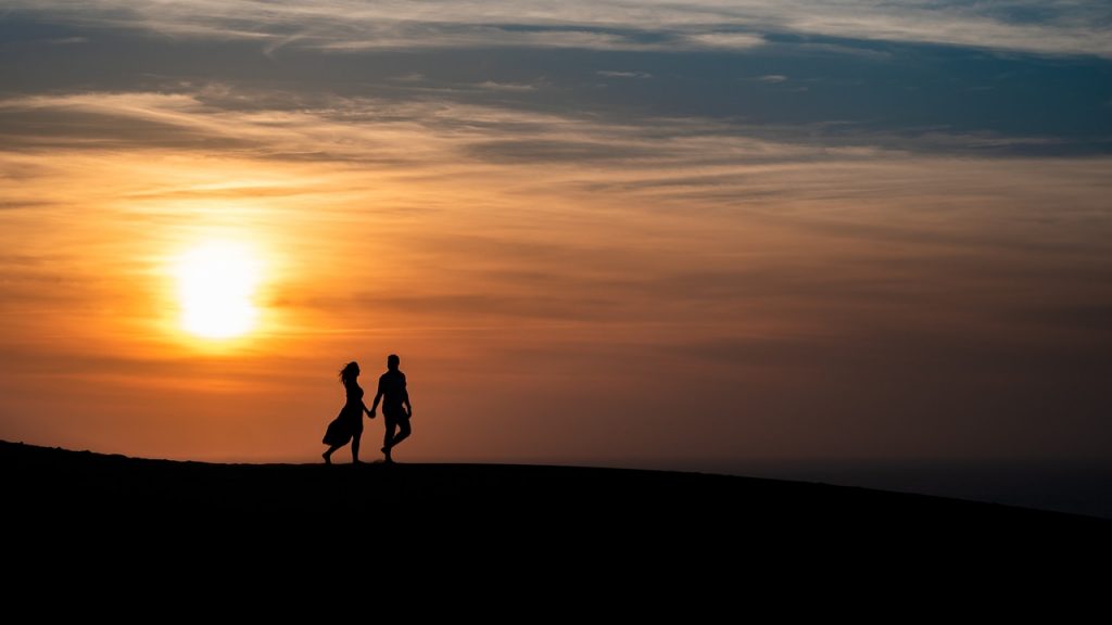 Séance couple sur la dune du pilat